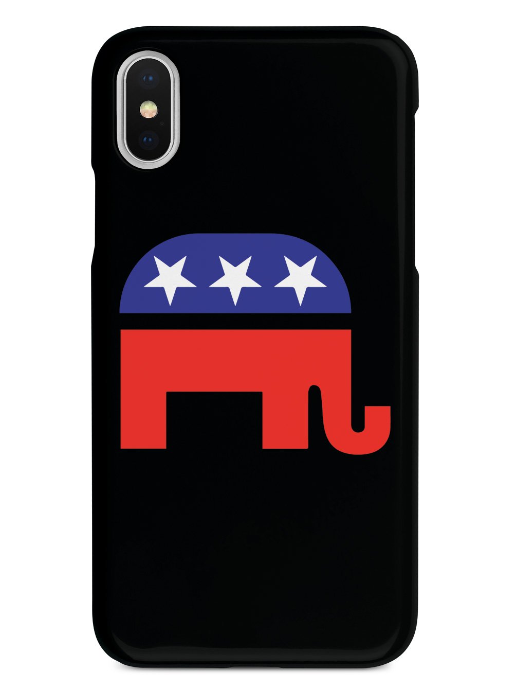 Republican Elephant Logo - Black Case