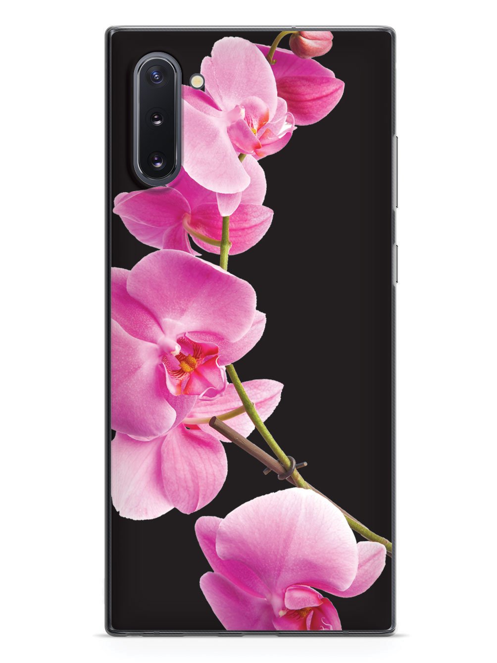 Pink Orchid - Black Case