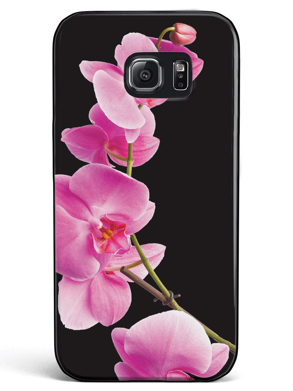 Pink Orchid - Black Case