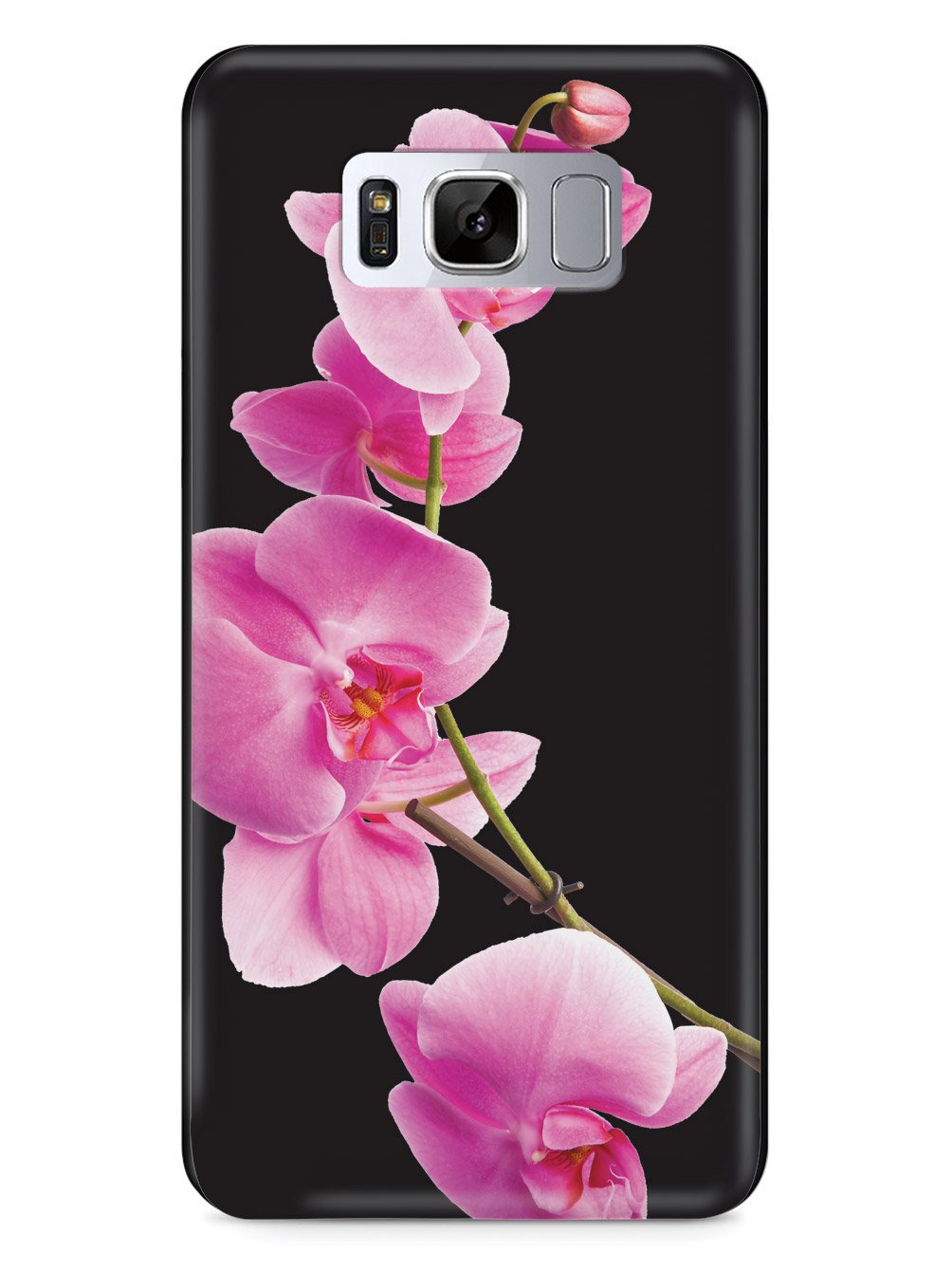 Pink Orchid - Black Case