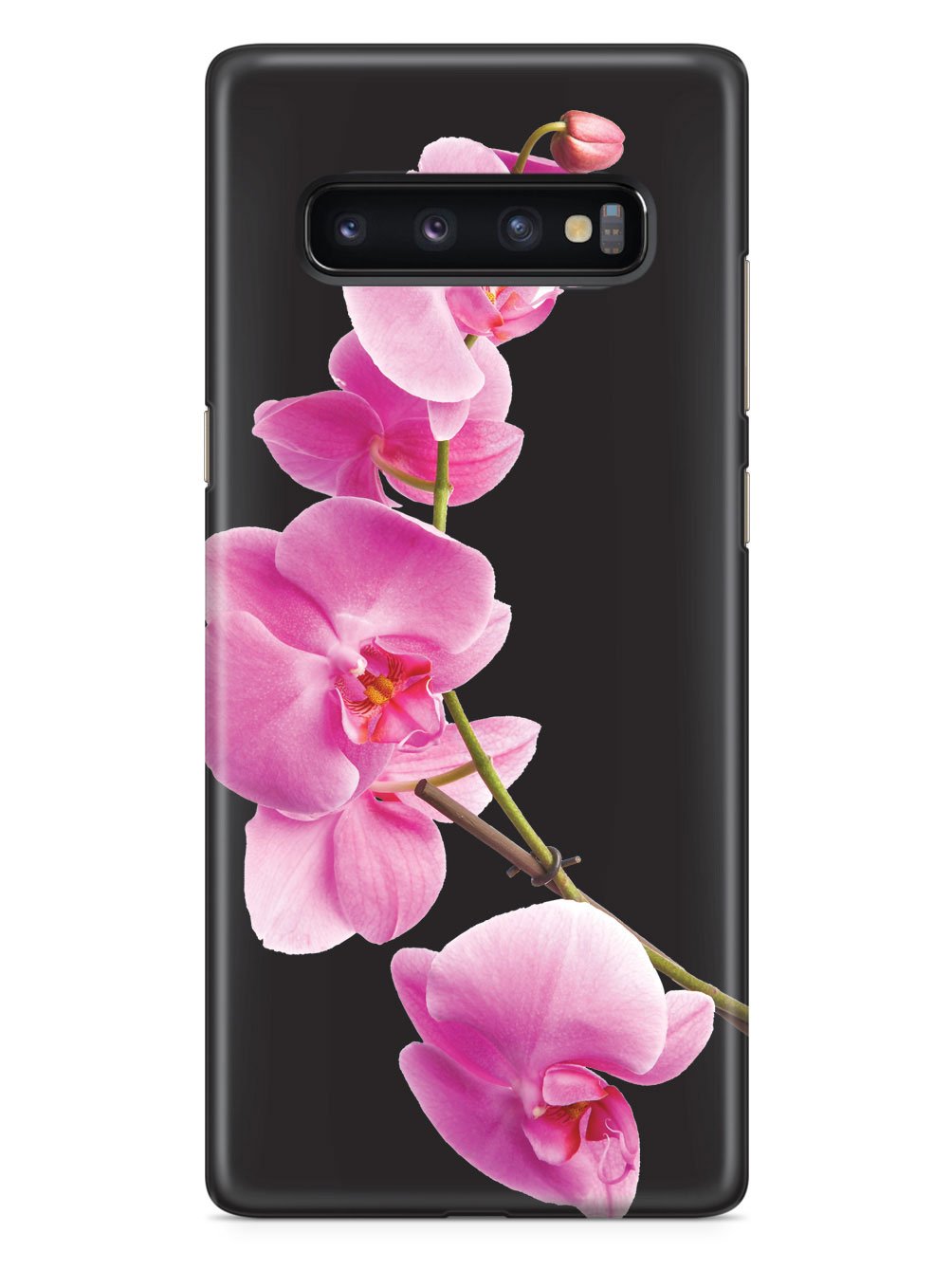 Pink Orchid - Black Case