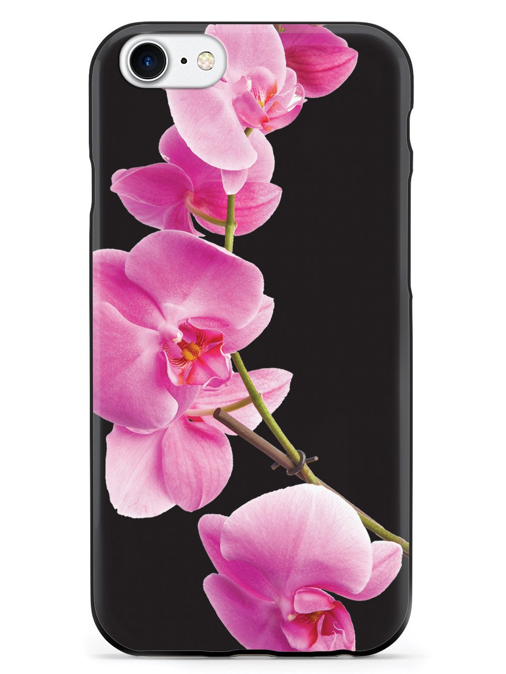 Pink Orchid - Black Case