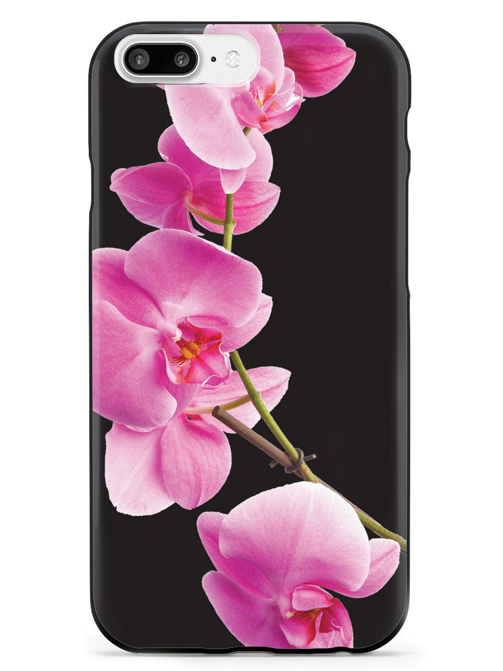 Pink Orchid - Black Case