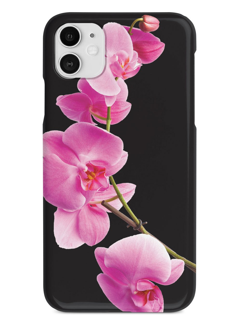Pink Orchid - Black Case