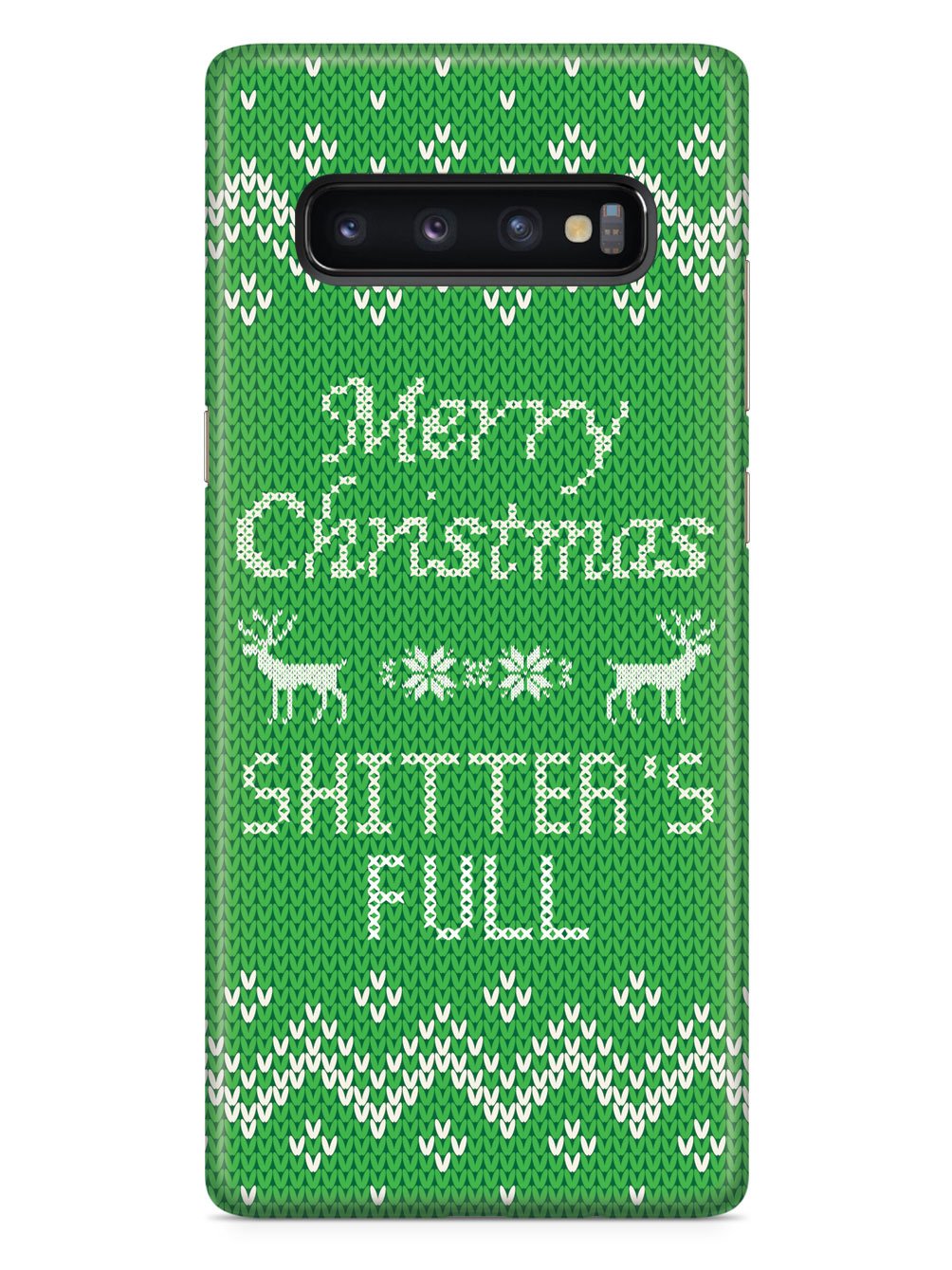 Merry Christmas Shitter's Full - Green Case