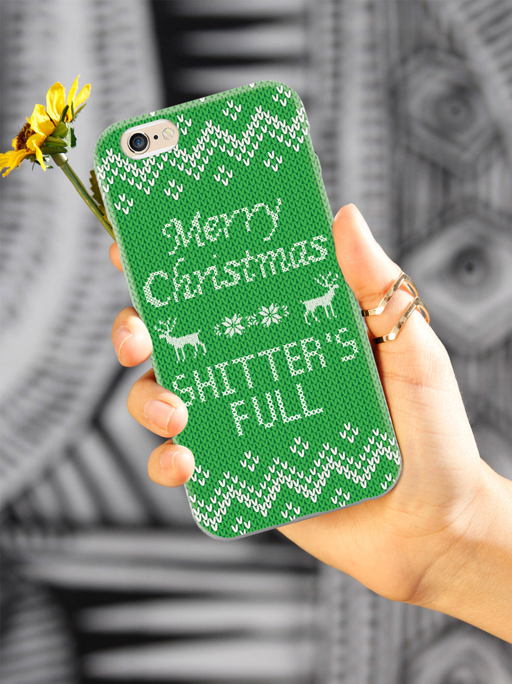 Merry Christmas Shitter's Full - Green Case
