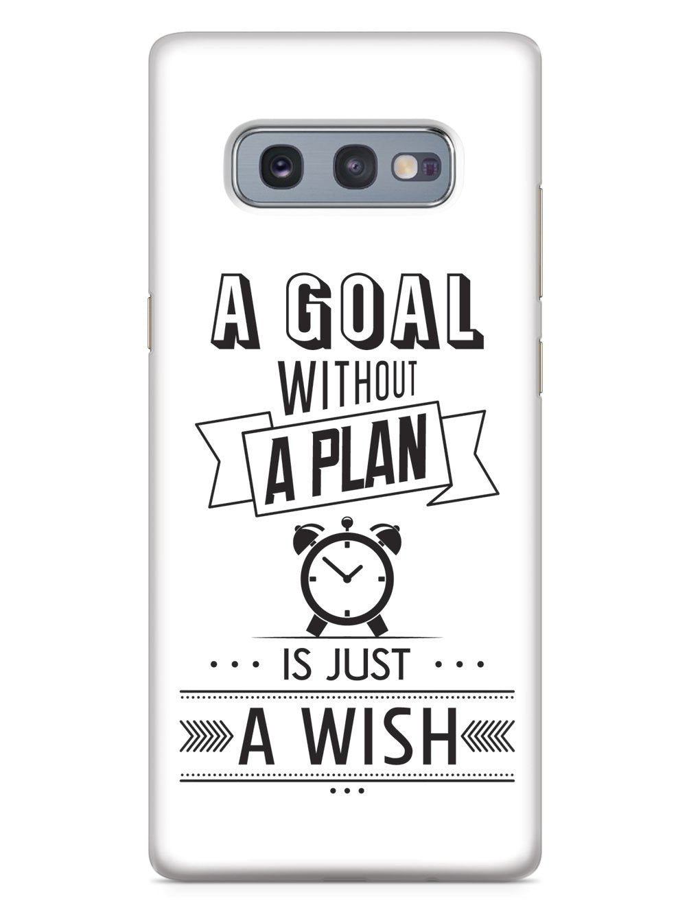 A Goal Without A Plan - White Case