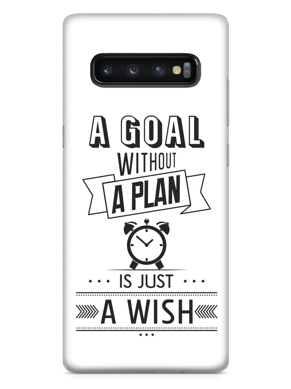 A Goal Without A Plan - White Case