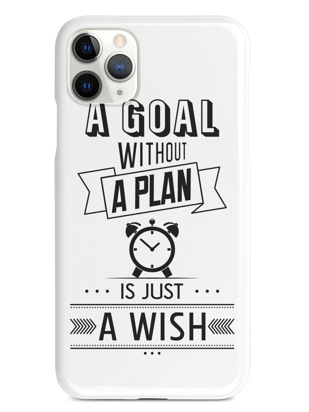 A Goal Without A Plan - White Case