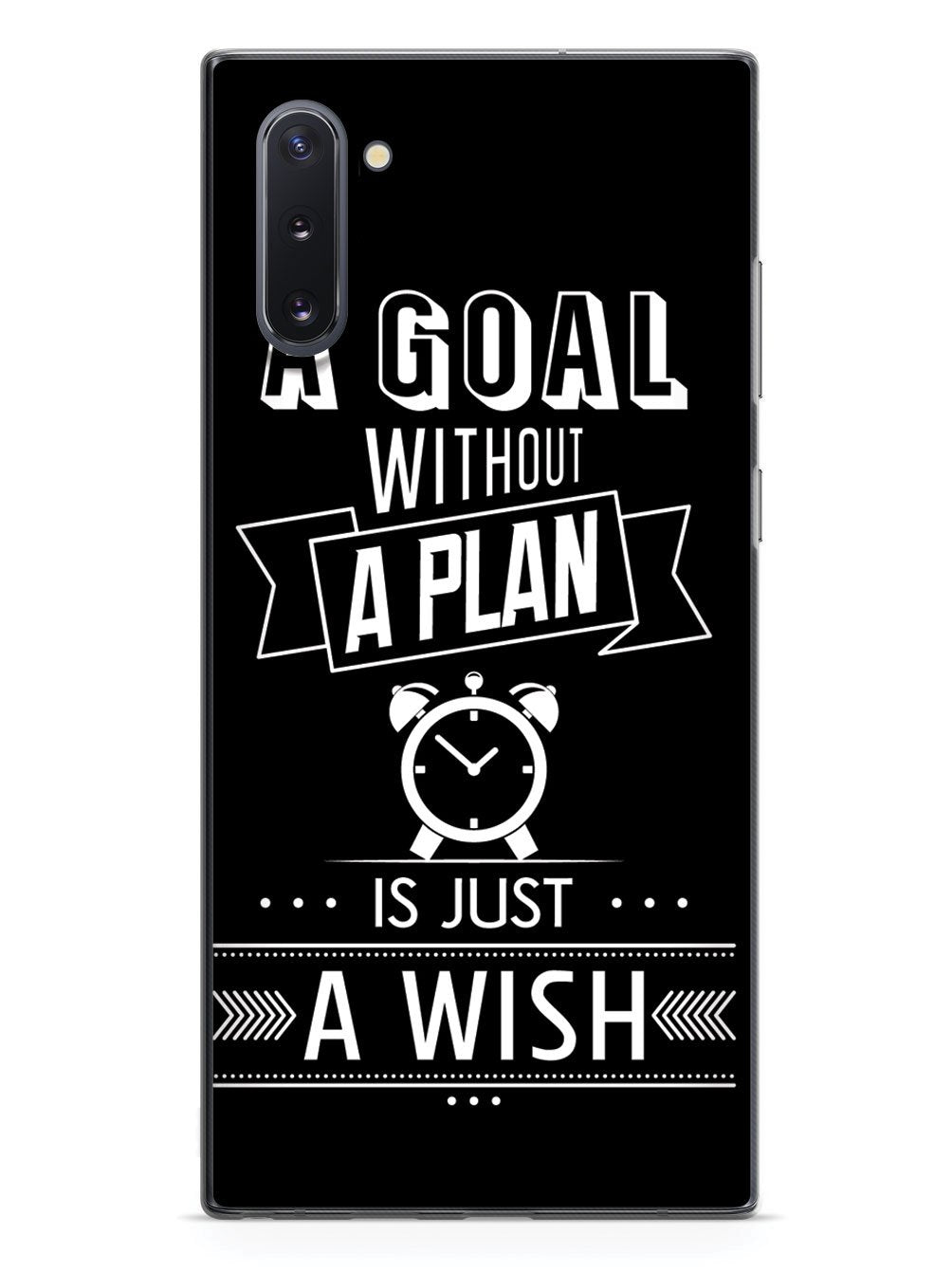 A Goal Without A Plan - Black Case