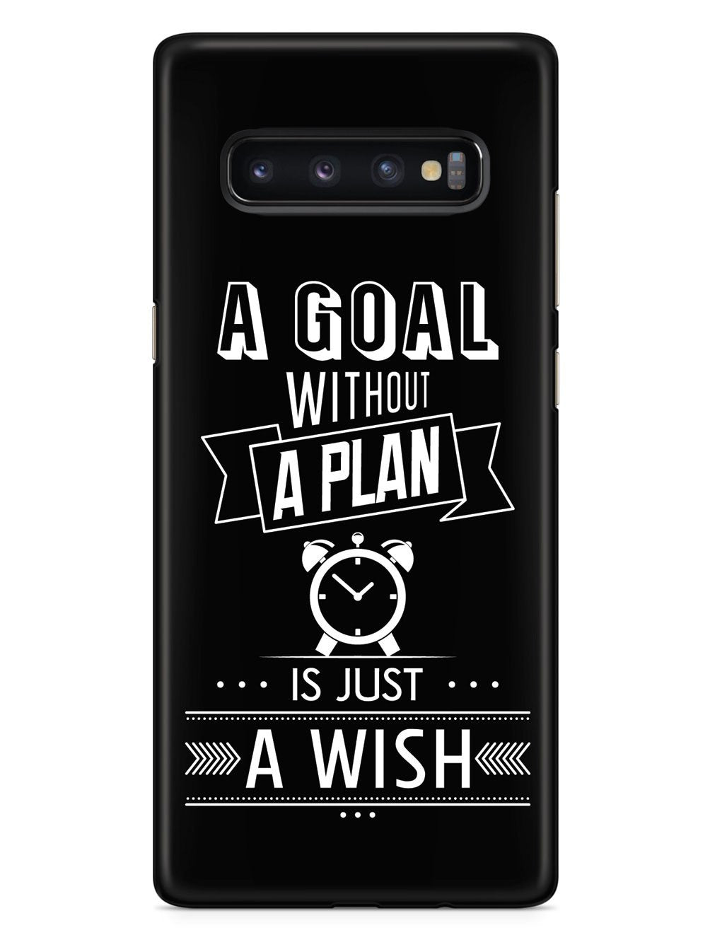A Goal Without A Plan - Black Case