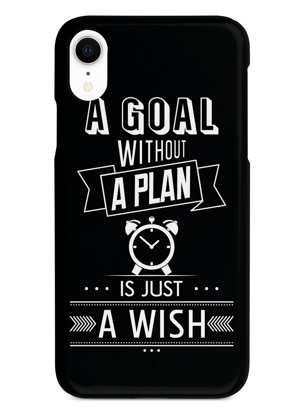 A Goal Without A Plan - Black Case