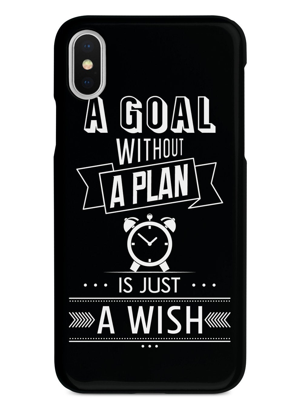 A Goal Without A Plan - Black Case