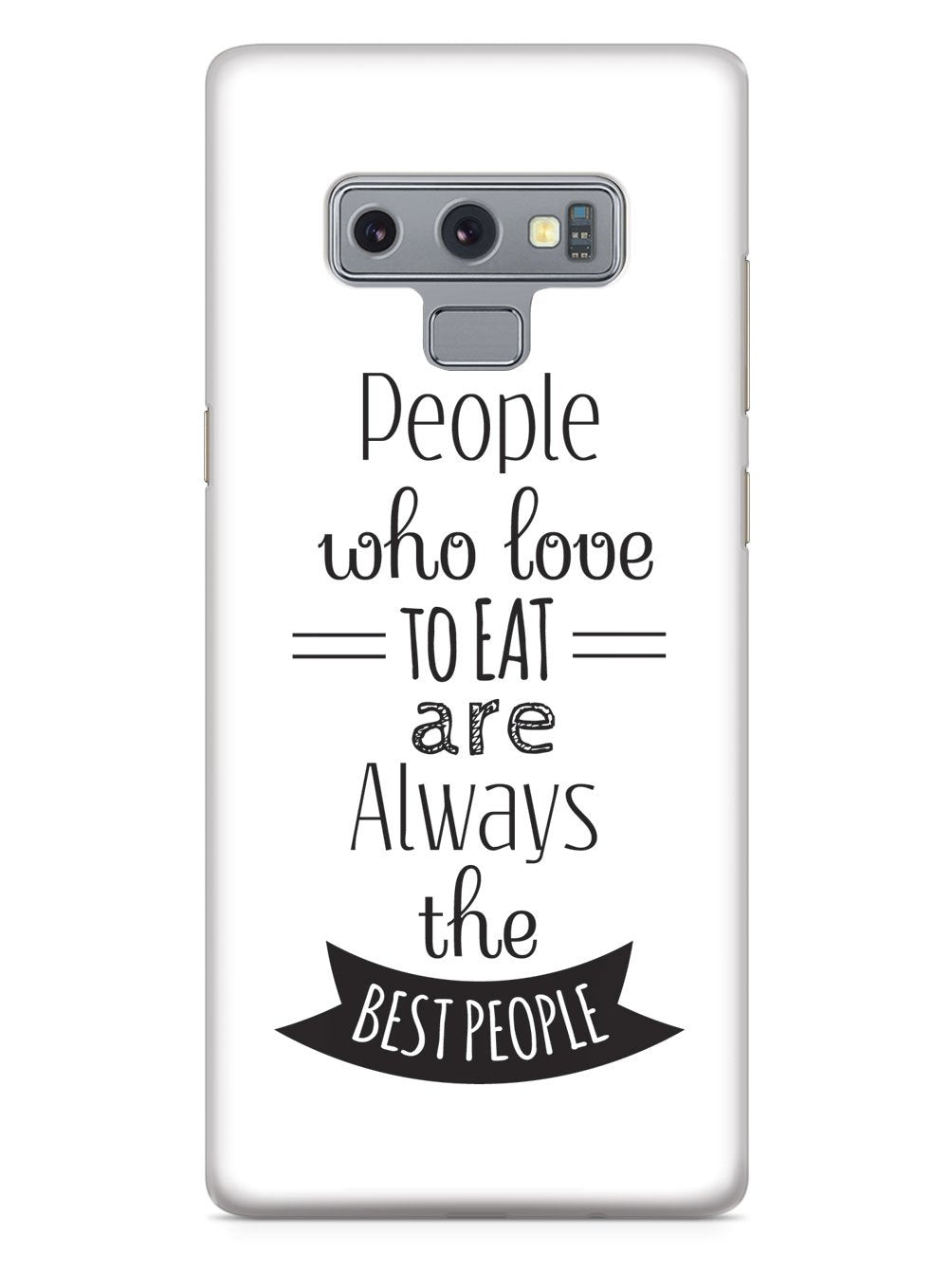 People Who Love To Eat - White Case