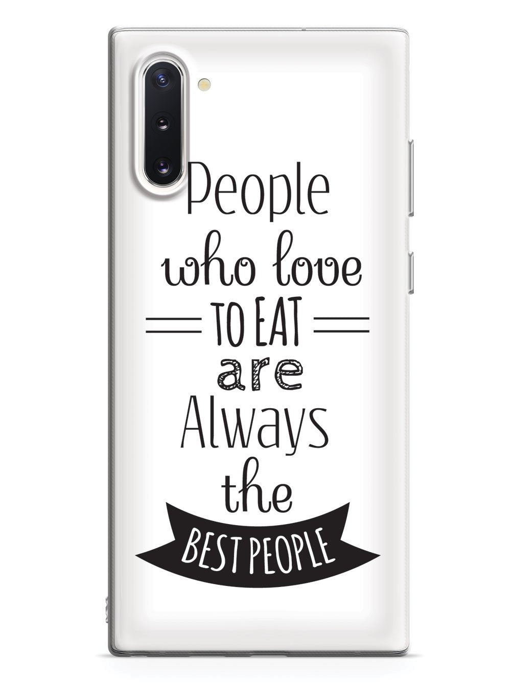 People Who Love To Eat - White Case