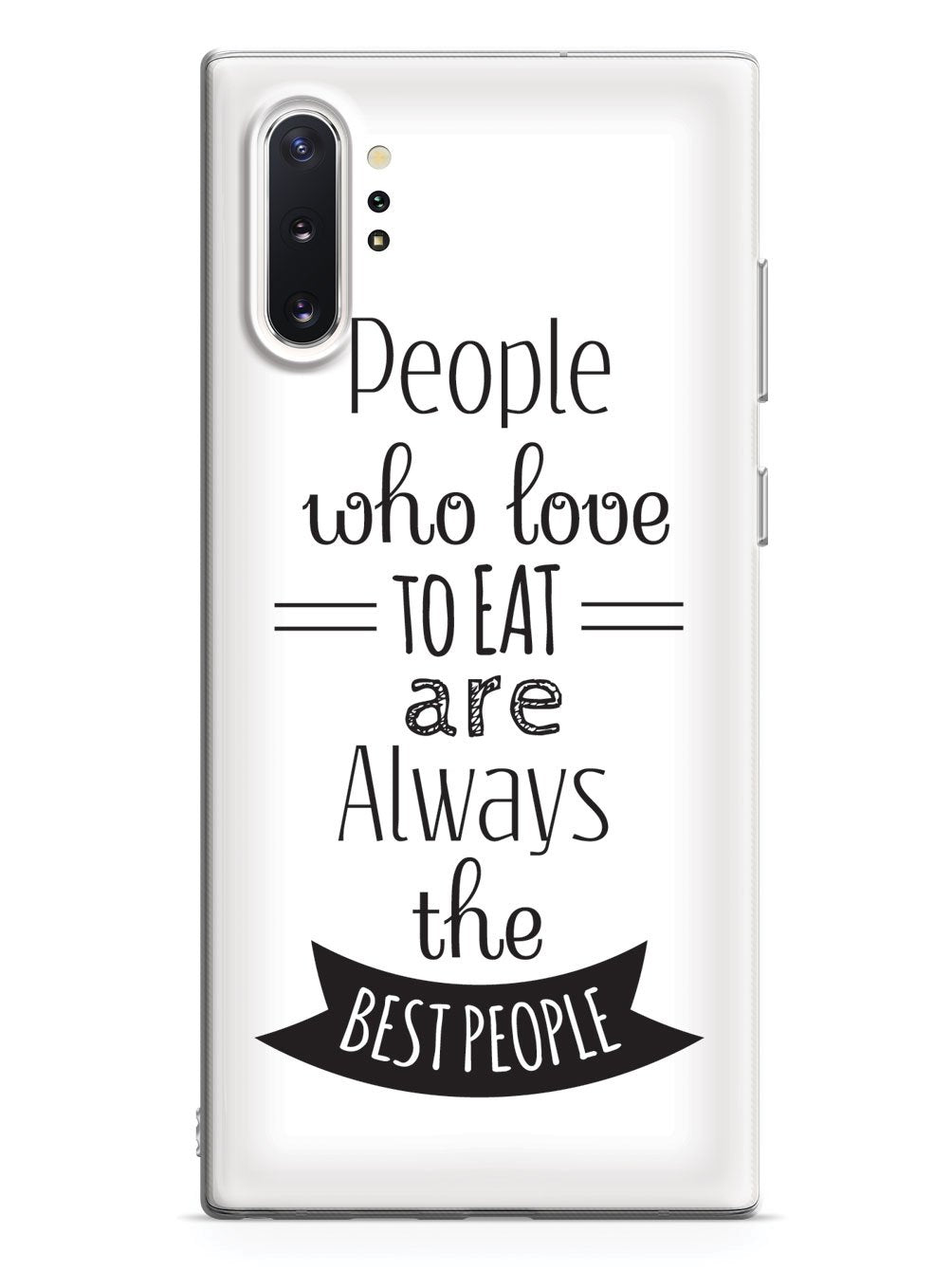 People Who Love To Eat - White Case