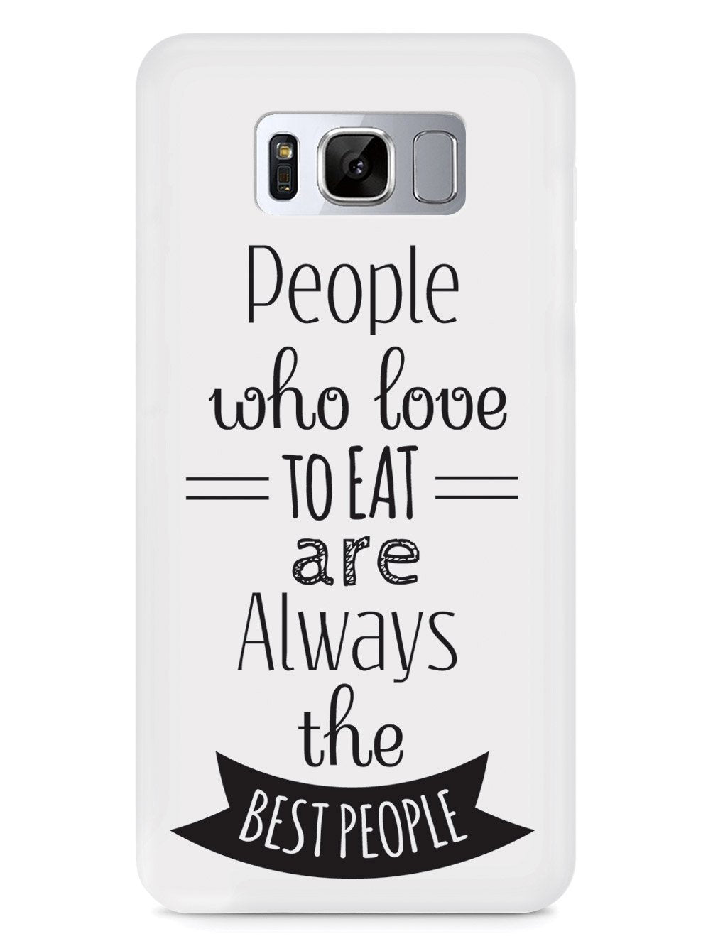 People Who Love To Eat - White Case