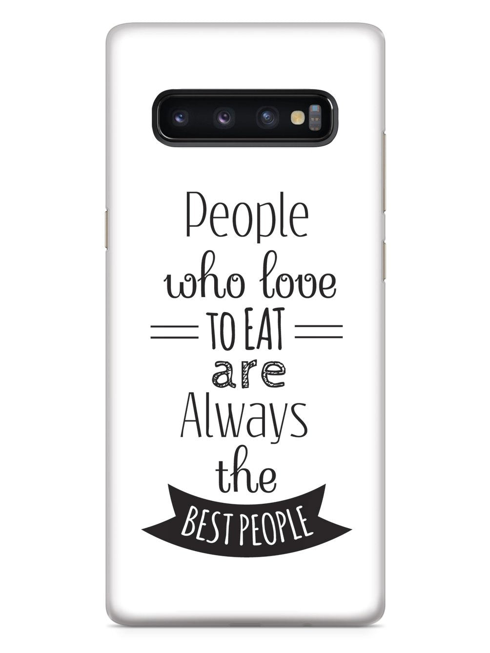 People Who Love To Eat - White Case