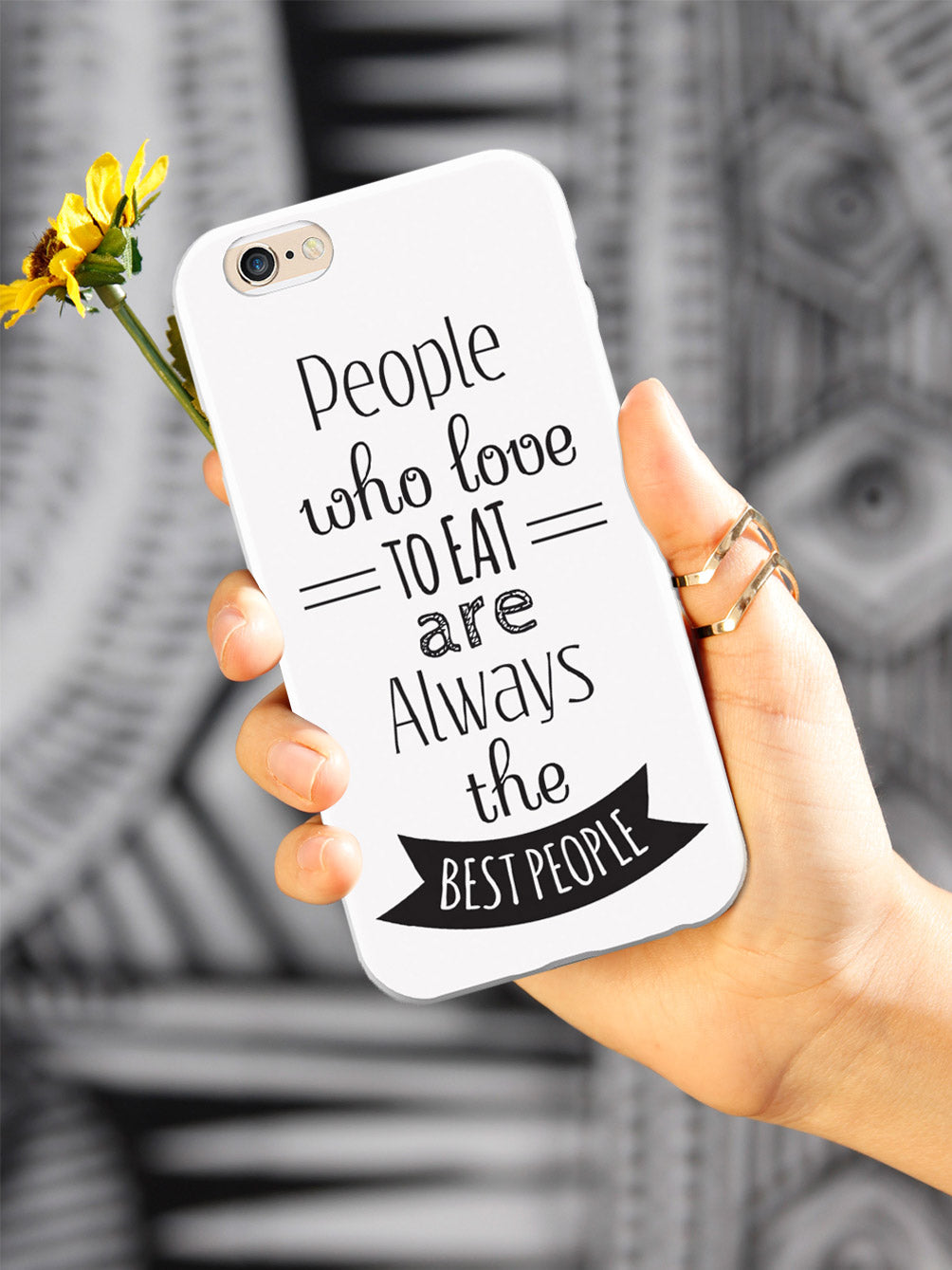 People Who Love To Eat - White Case
