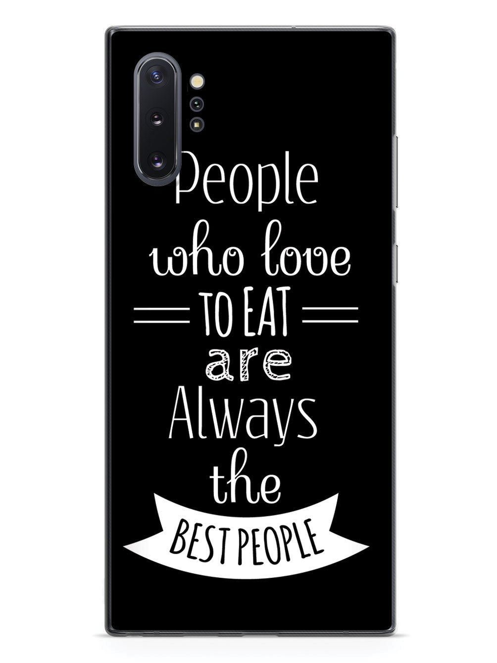 People Who Love To Eat - Black Case
