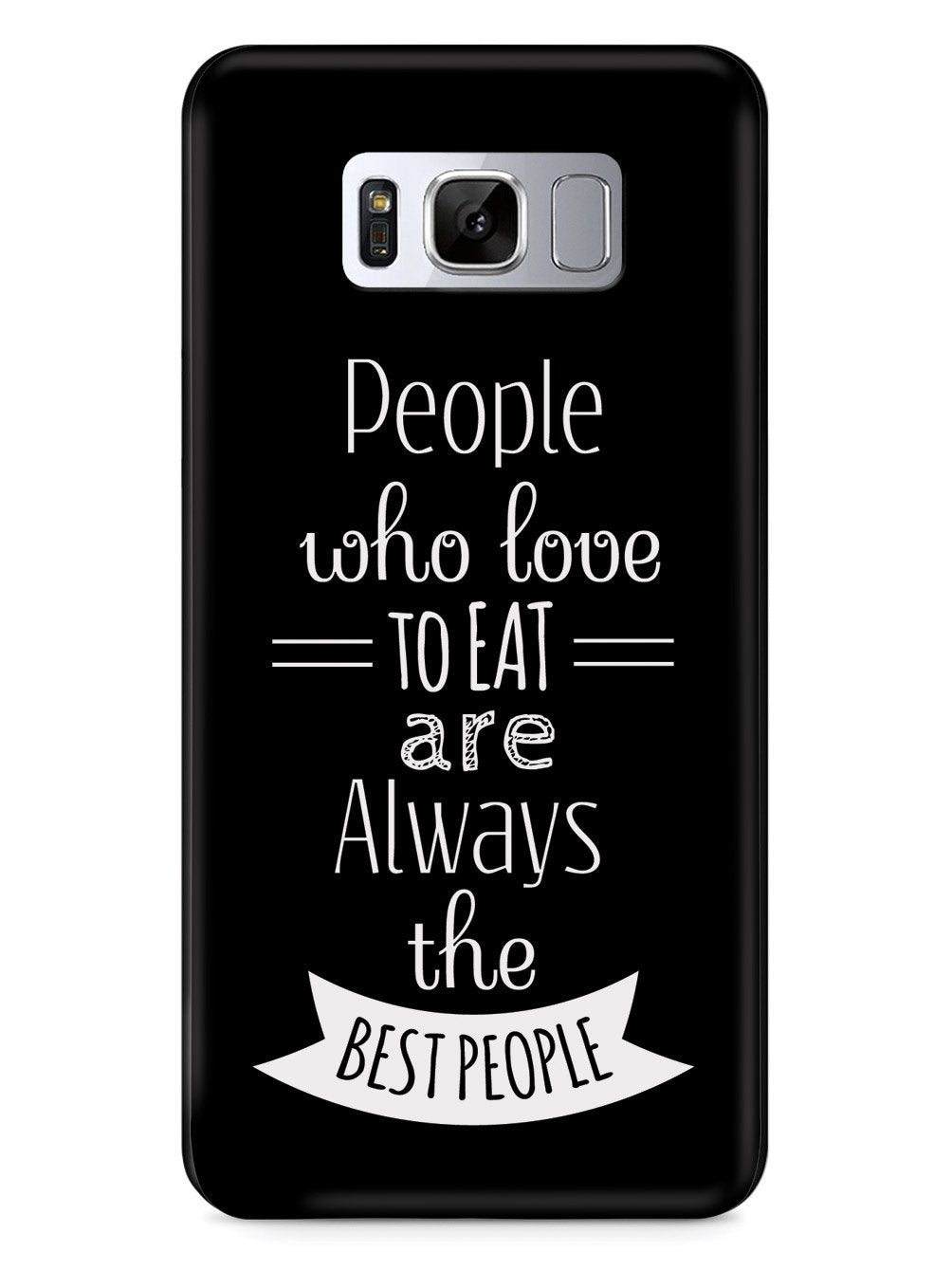 People Who Love To Eat - Black Case