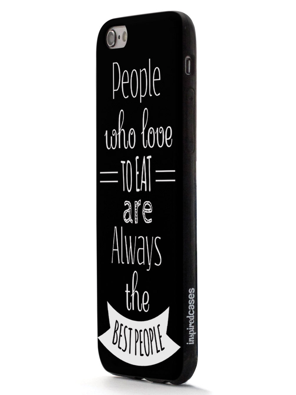 People Who Love To Eat - Black Case