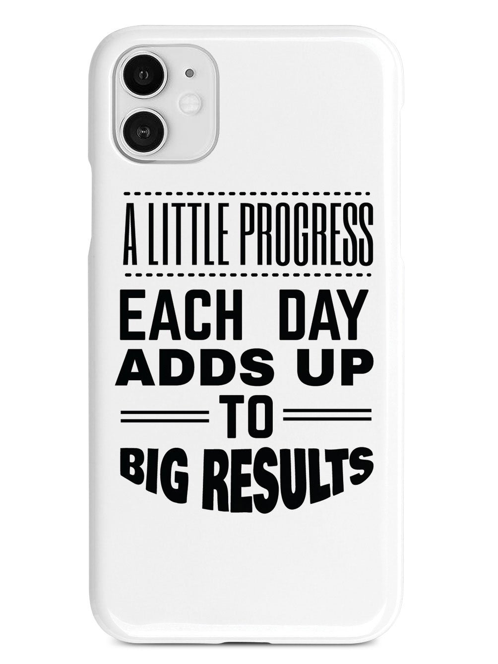 Little Progress, Big Results - White Case