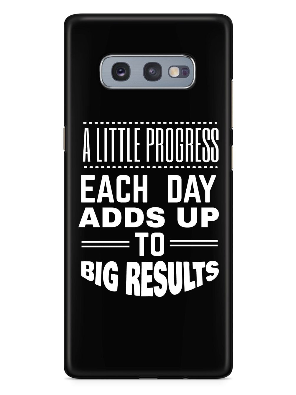 Little Progress, Big Results - Black Case