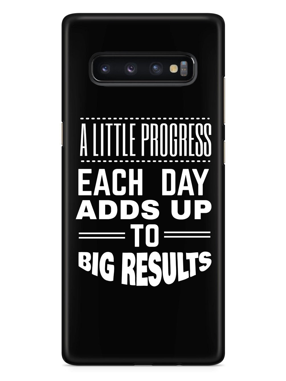 Little Progress, Big Results - Black Case