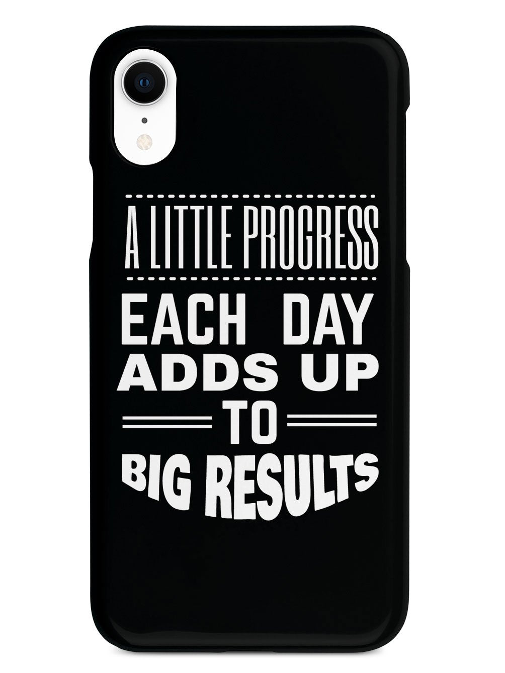 Little Progress, Big Results - Black Case