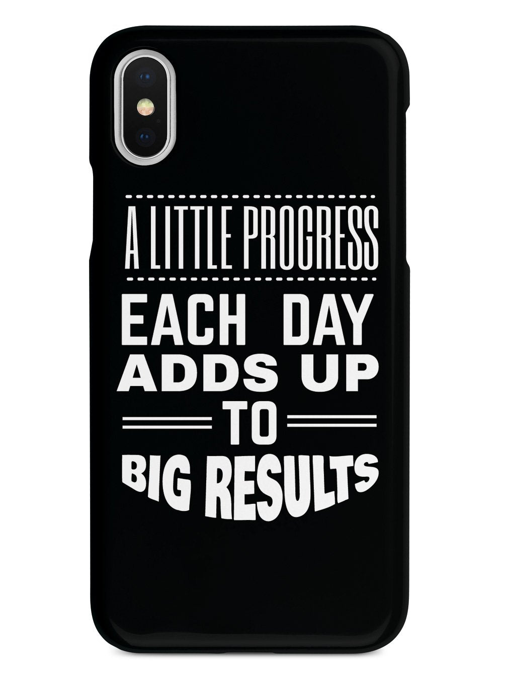 Little Progress, Big Results - Black Case