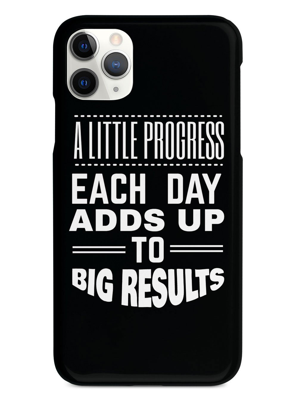 Little Progress, Big Results - Black Case