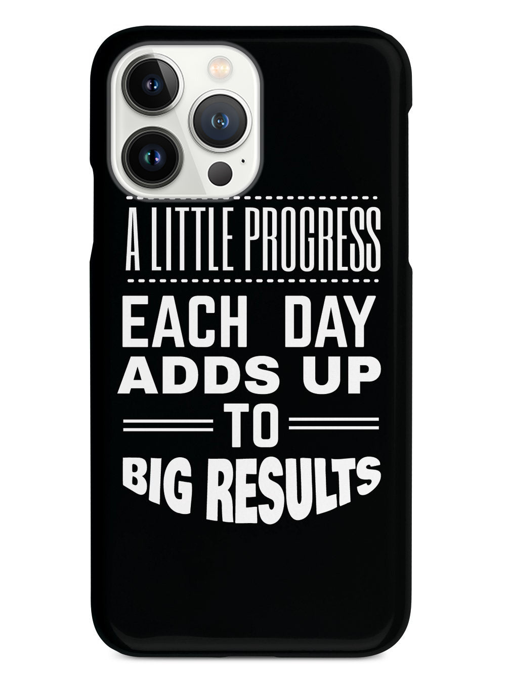 Little Progress, Big Results - Black Case