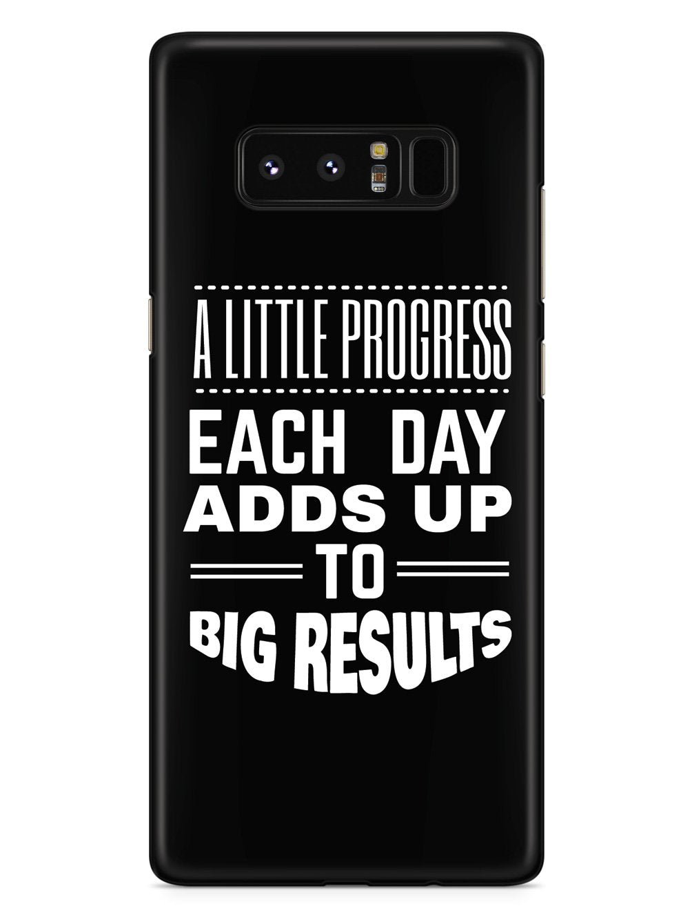 Little Progress, Big Results - Black Case