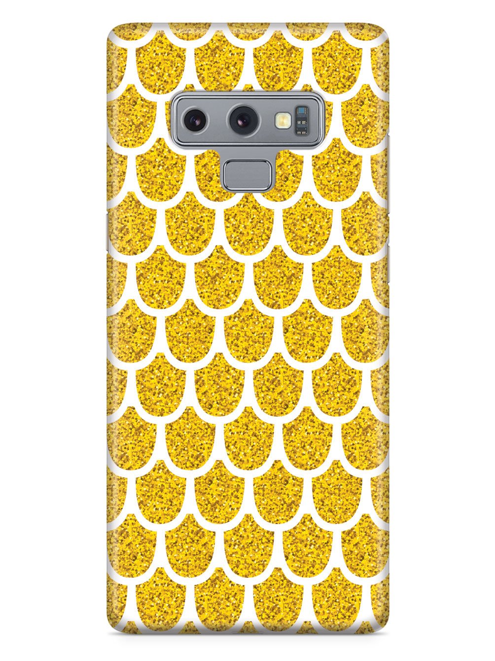 Mermaid Scales - Gold - White Case