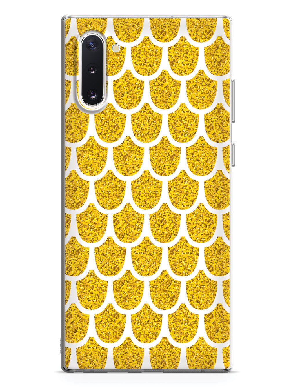 Mermaid Scales - Gold - White Case
