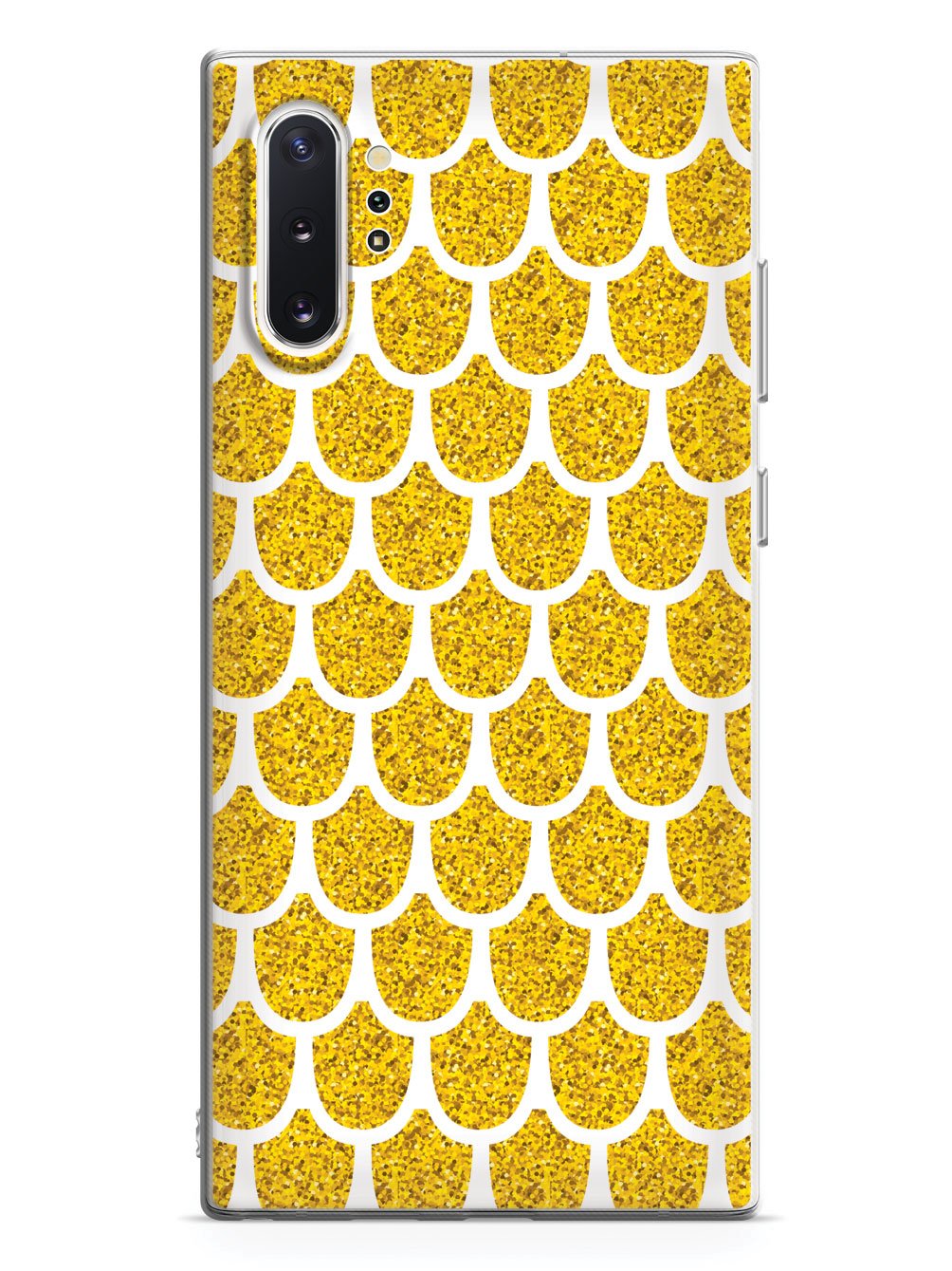 Mermaid Scales - Gold - White Case
