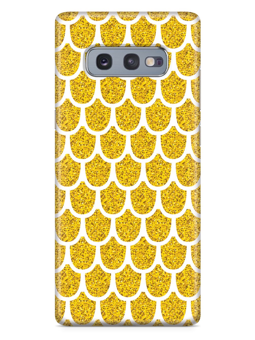 Mermaid Scales - Gold - White Case