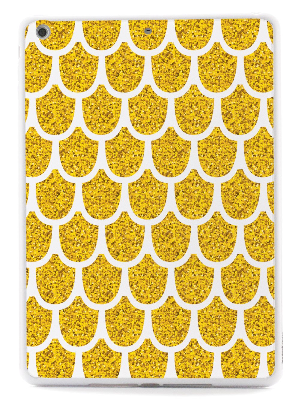 Mermaid Scales - Gold - White Case