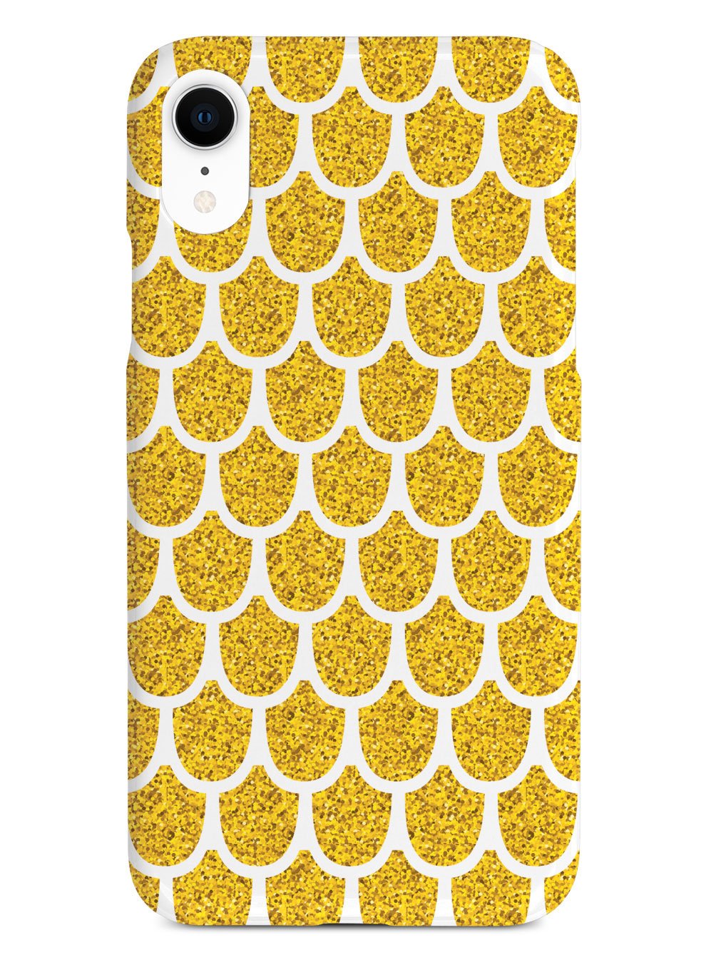 Mermaid Scales - Gold - White Case