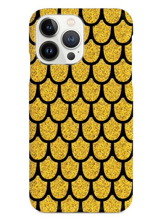 Mermaid Scales - Gold - Black Case