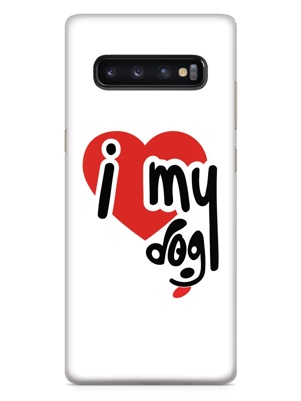 I Heart My Dog - White Case