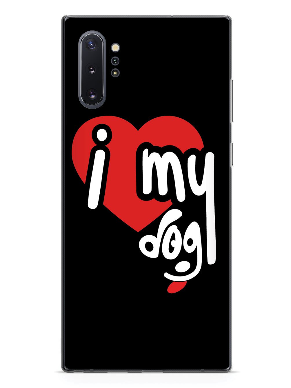 I Heart My Dog - Black Case