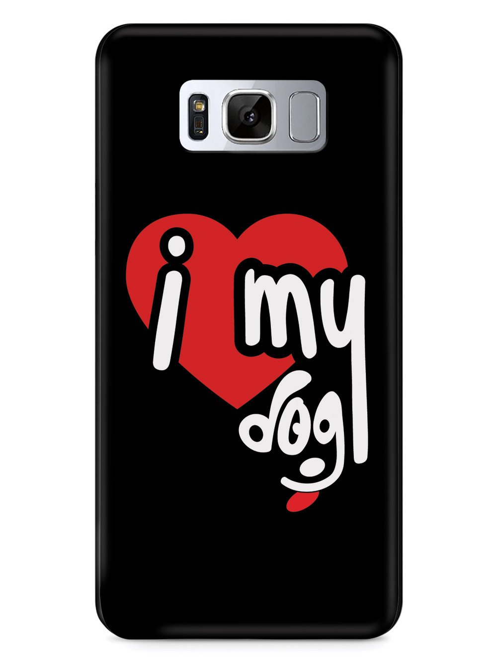 I Heart My Dog - Black Case