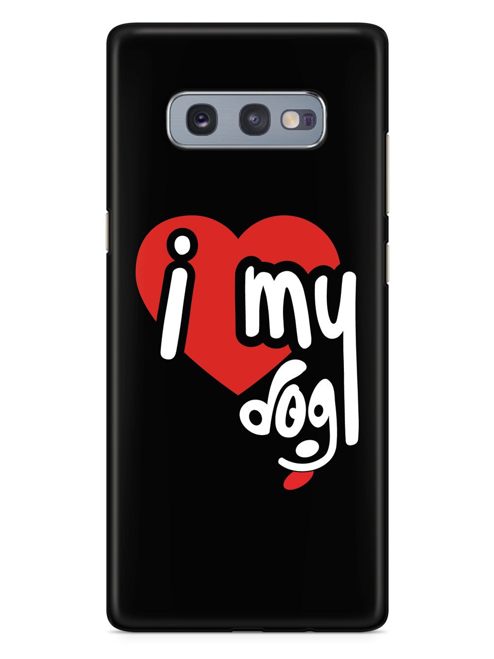I Heart My Dog - Black Case