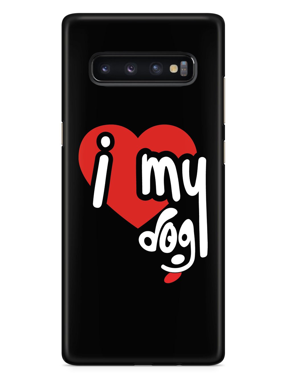 I Heart My Dog - Black Case