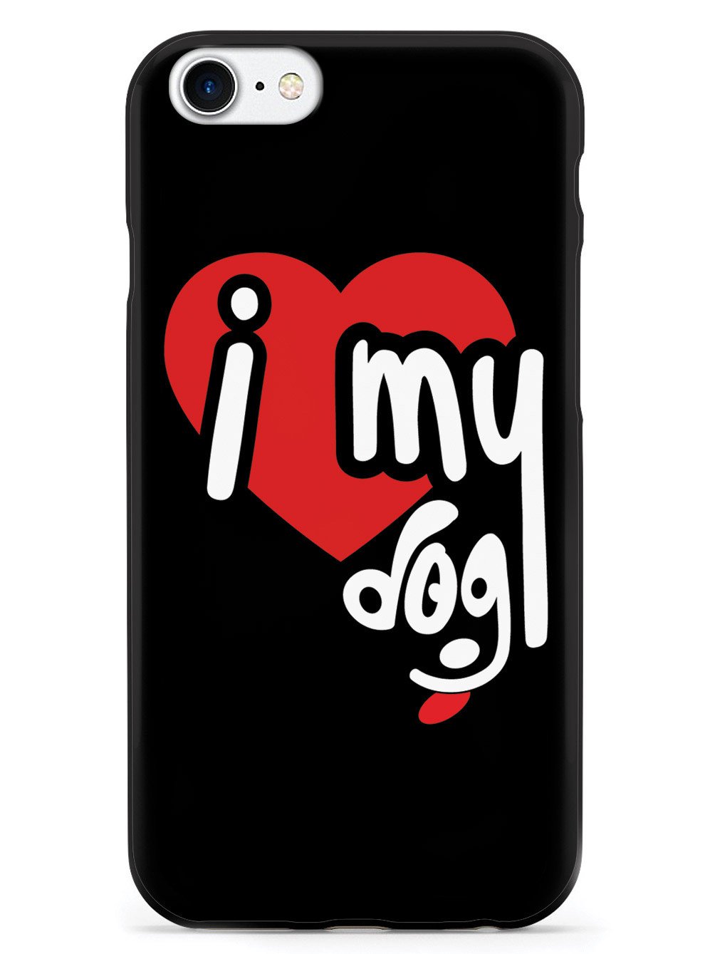 I Heart My Dog - Black Case