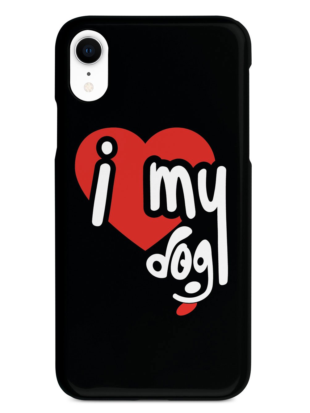 I Heart My Dog - Black Case