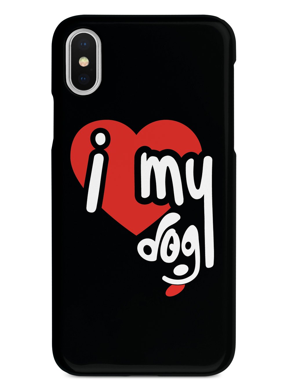 I Heart My Dog - Black Case