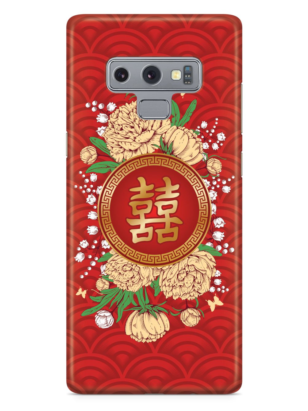 Chinese New Year - Floral Red Envelope - White Case